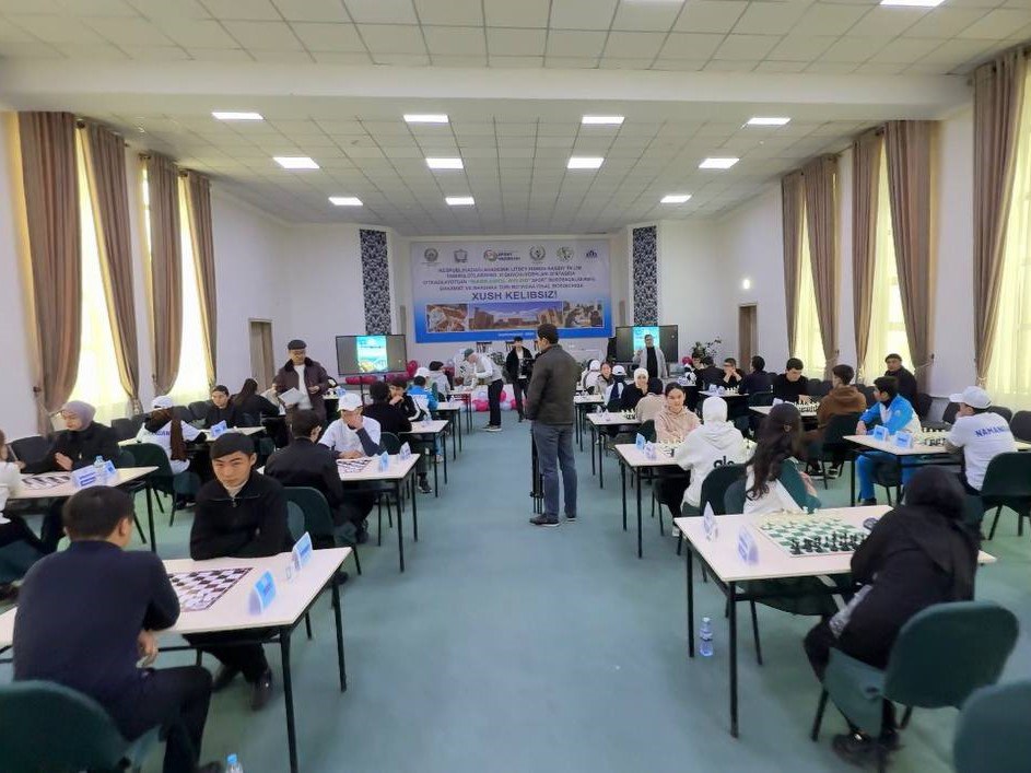 Shaxmat-shashka sport turlari bo‘yicha respublika final bosqichi boshlandi
